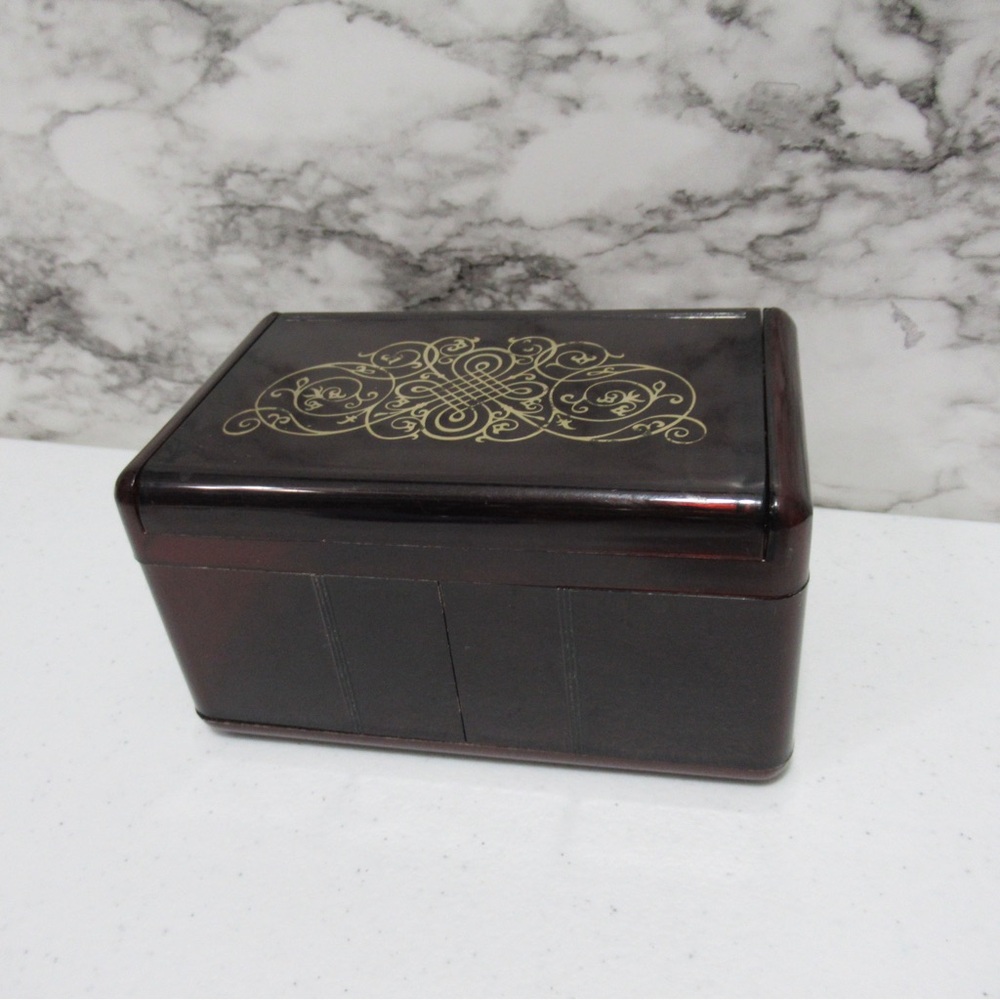 Vintage Acrylic Vanity Case Makeup | Jewelry